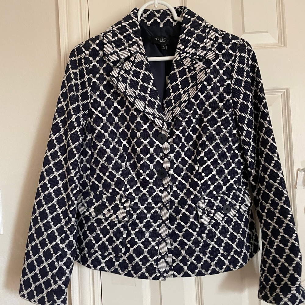Talbots NWT 100% cotton jacket